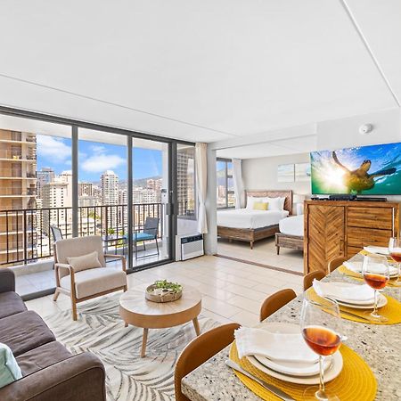 Great Ocean View Condo, Near Beach With Free Parking! Honolulu Zewnętrze zdjęcie