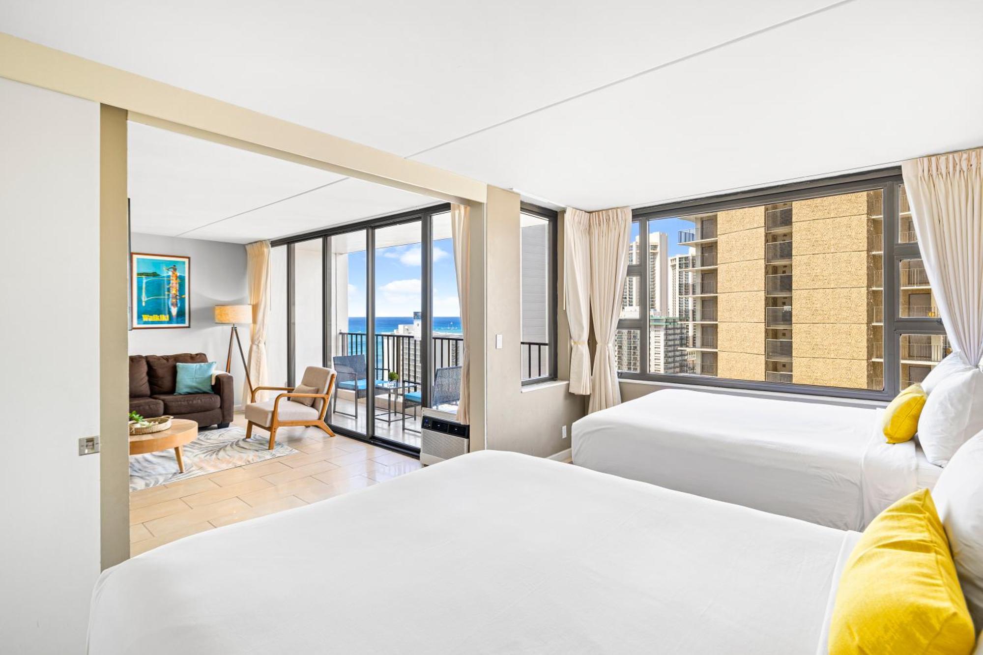 Great Ocean View Condo, Near Beach With Free Parking! Honolulu Zewnętrze zdjęcie