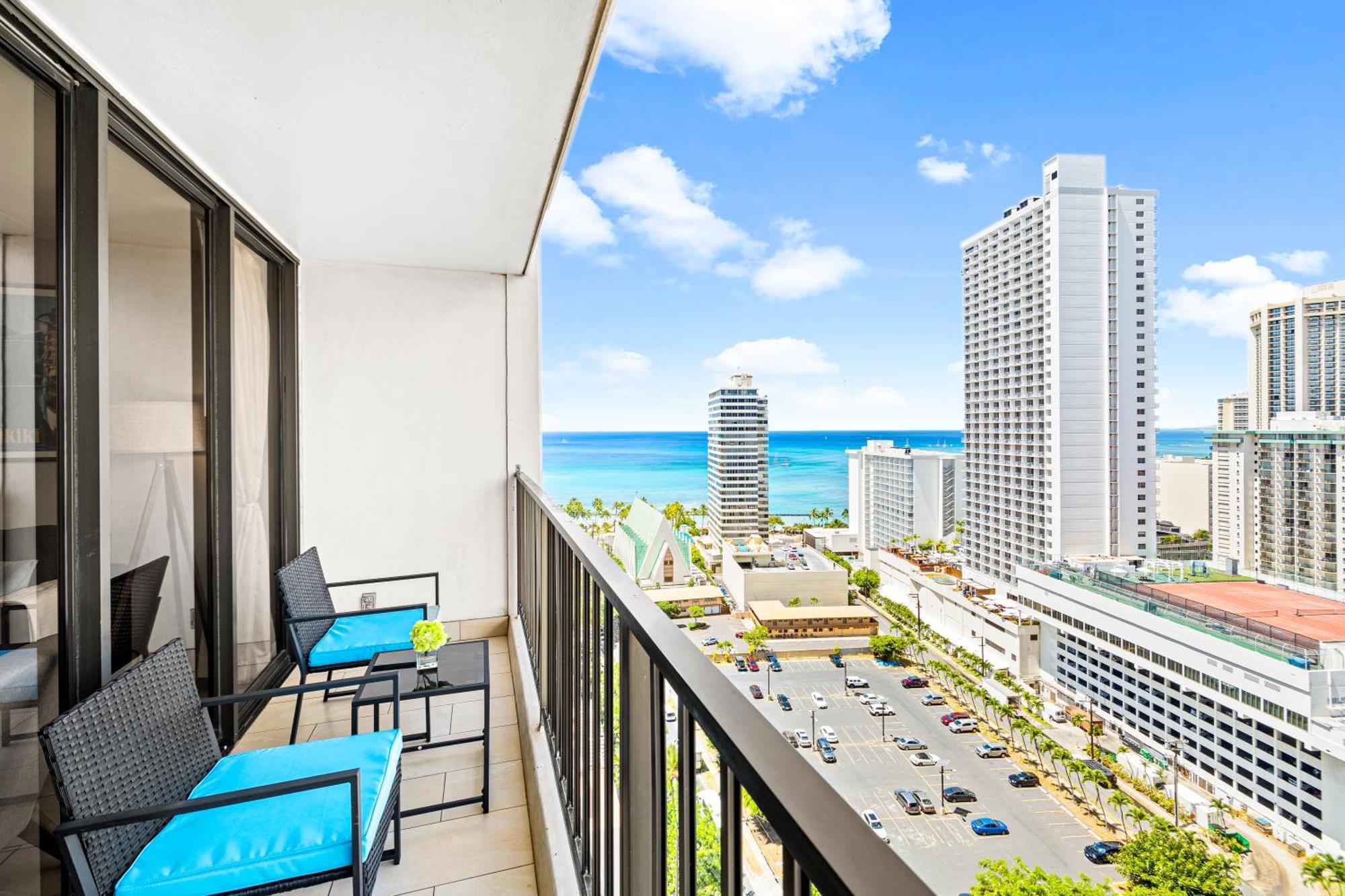 Great Ocean View Condo, Near Beach With Free Parking! Honolulu Zewnętrze zdjęcie